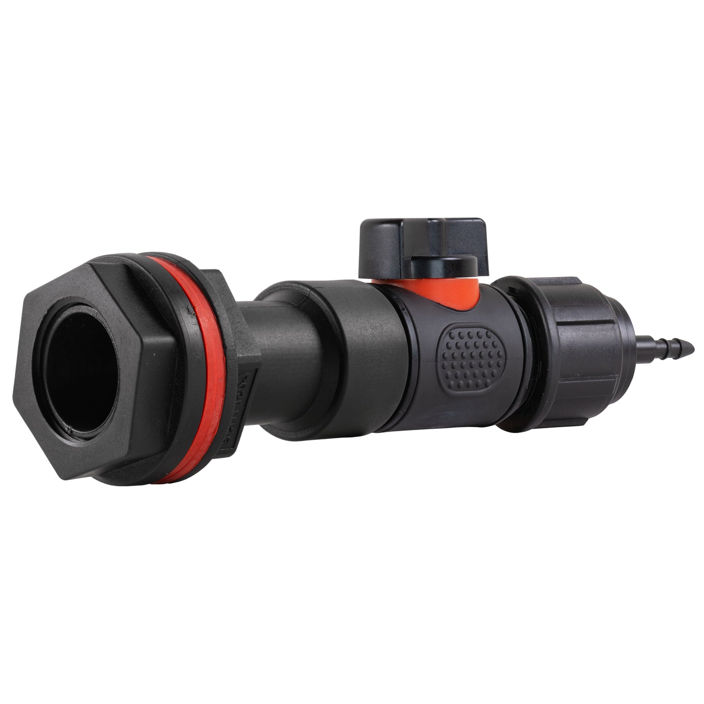 Water Butt Extension Kit 3/4in with In-Line Valve + 4mm Micro Barb Tap Adapter