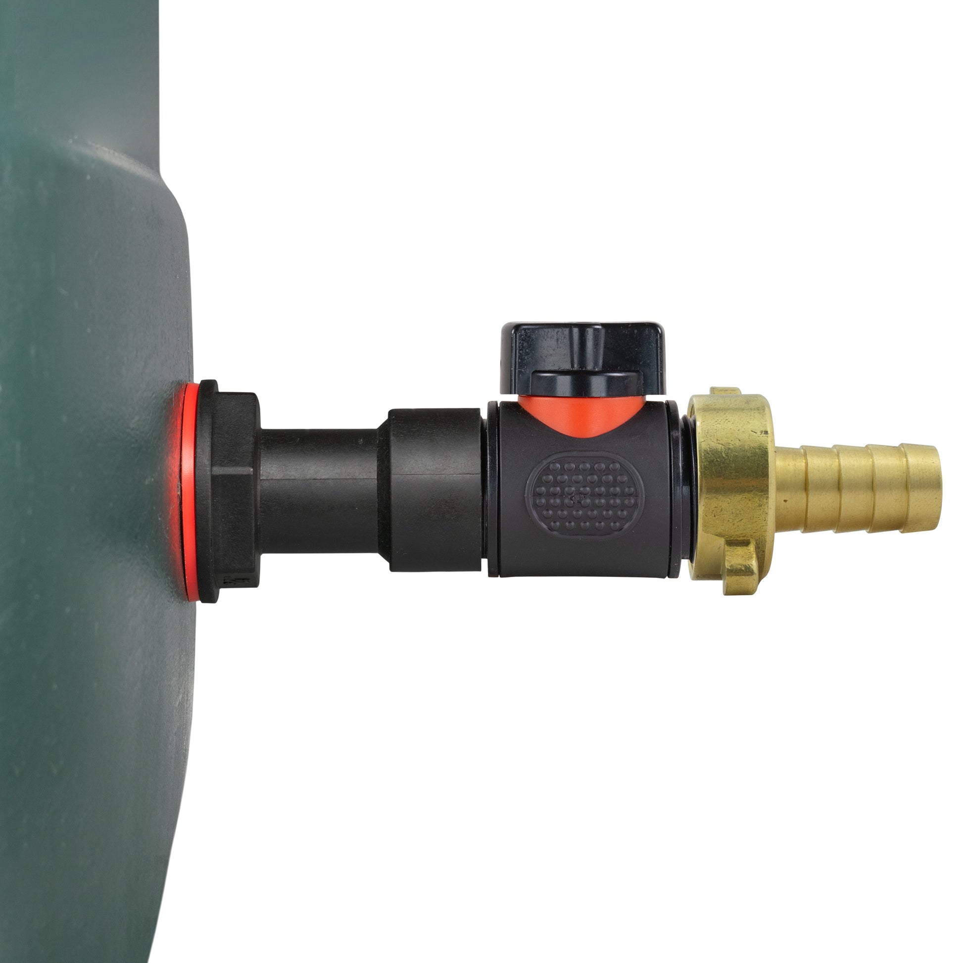 AP Supplies Water Butt Extension Kit 3/4" with In-Line Valve + Brass 1/2" Barb and Drill Bit