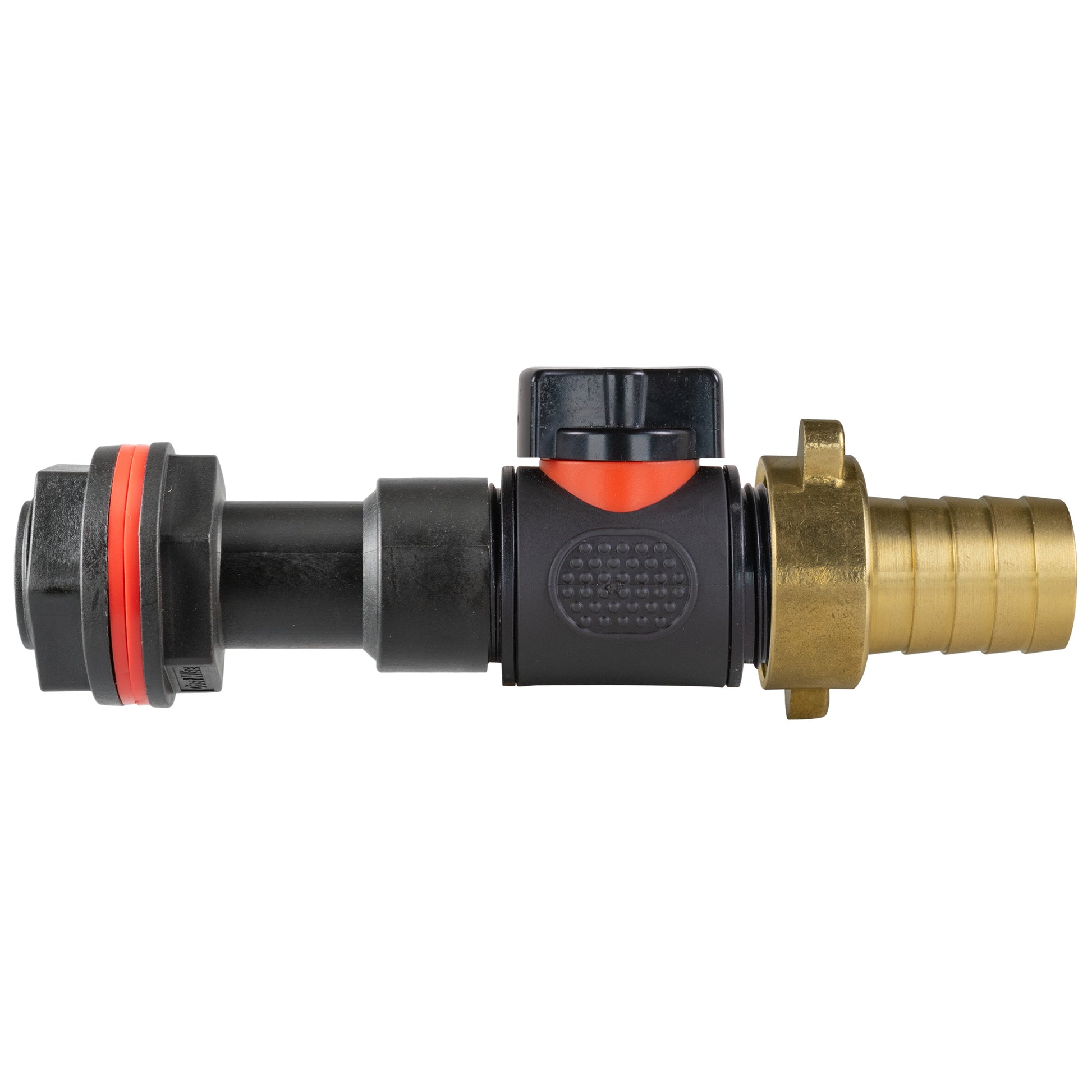 AP Supplies Water Butt Extension Kit 3/4" with In-Line Valve + Brass 3/4" Barb and Drill Bit