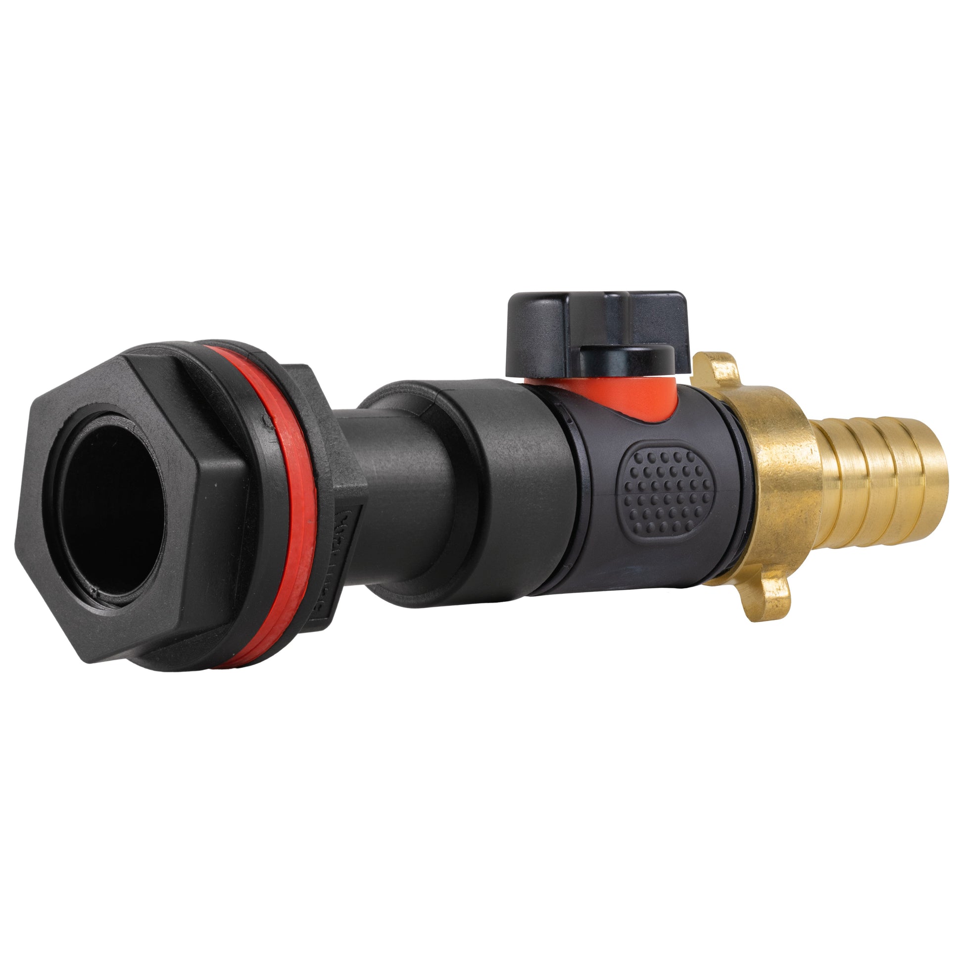 AP Supplies Water Butt Extension Kit 3/4" with In-Line Valve + Brass 3/4" Barb and Drill Bit