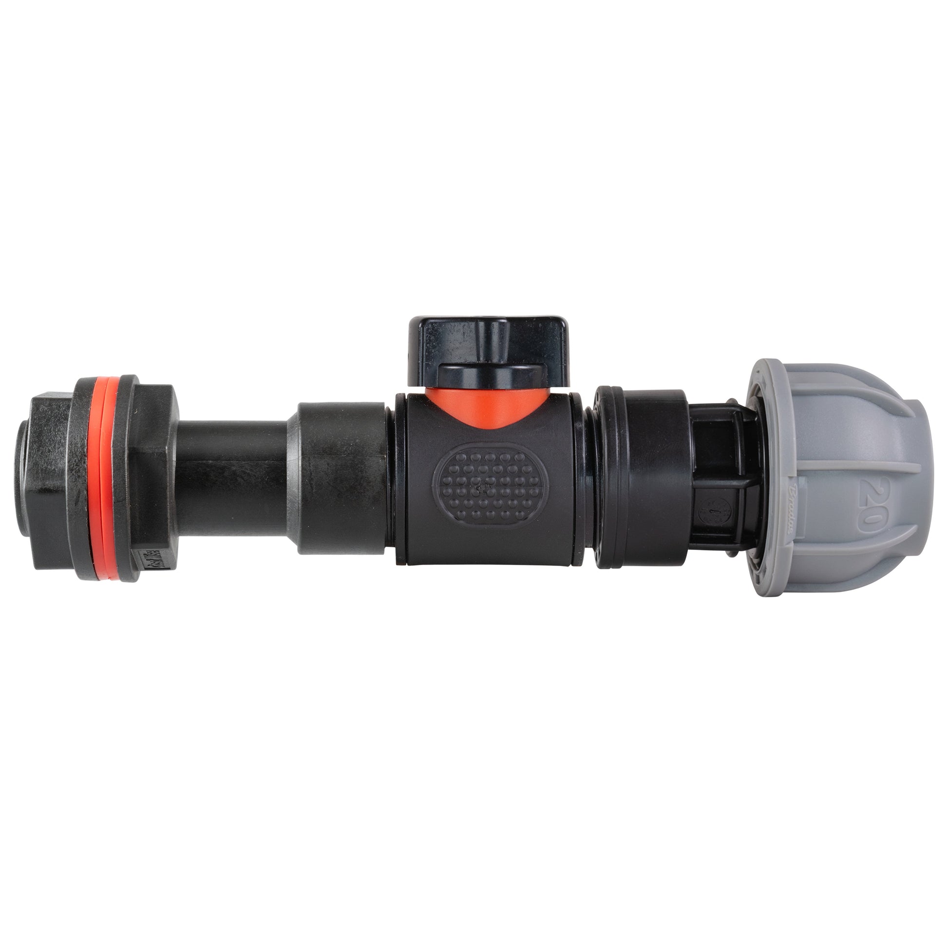 AP Supplies Water Butt Extension Kit 3/4" with In-Line Valve + 20mm MDPE and Drill Bit