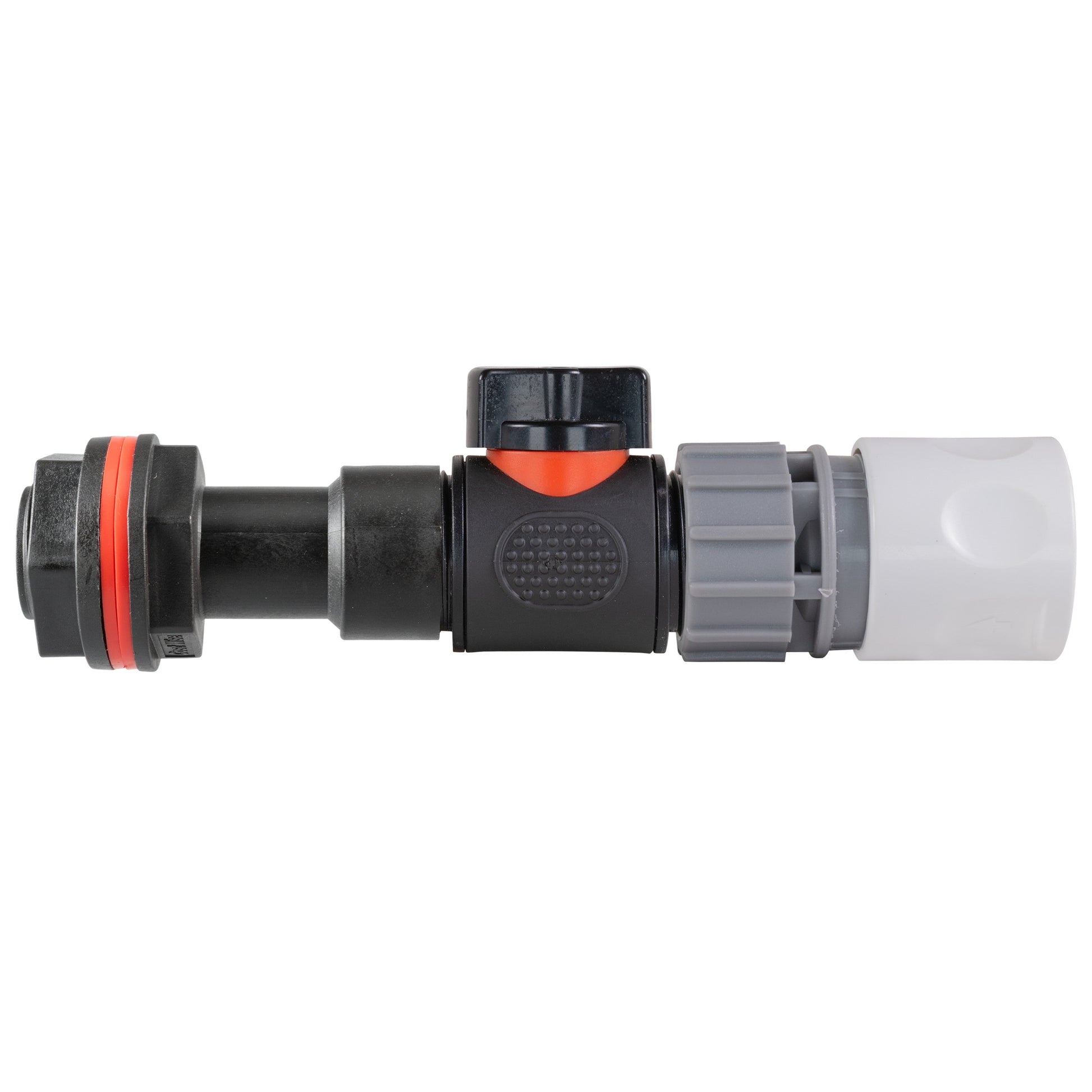 AP Supplies Water Butt Extension Kit 3/4" with In-Line Valve + Female Quick Connector WL and Drill Bit