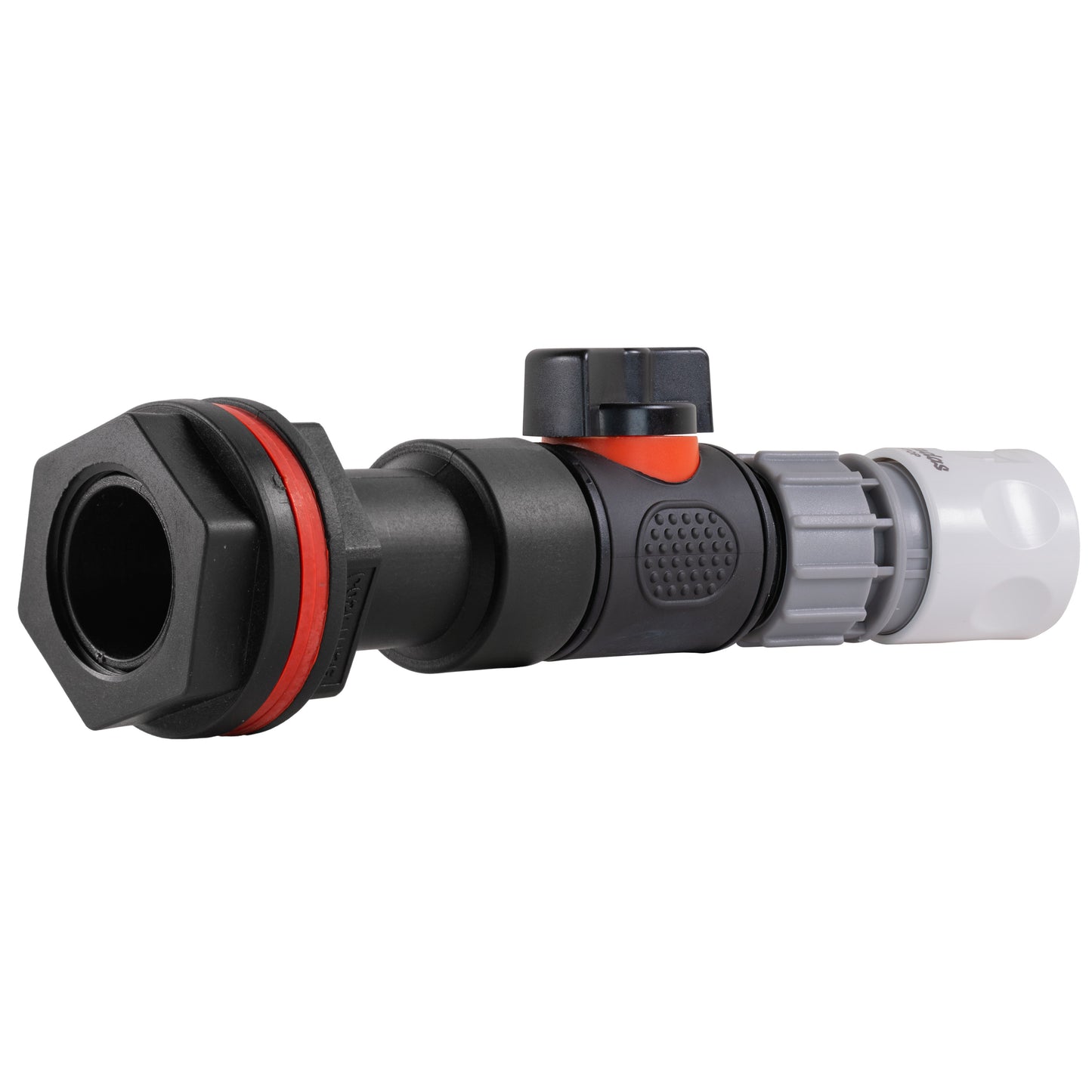 Water Butt Extension Kit 3/4in with In-Line Valve + Female Quick Connector WL