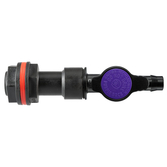 Water Butt Extension Kit 3/4in with 13mm Barb Irrigation Valve Hose Pipe Fitting