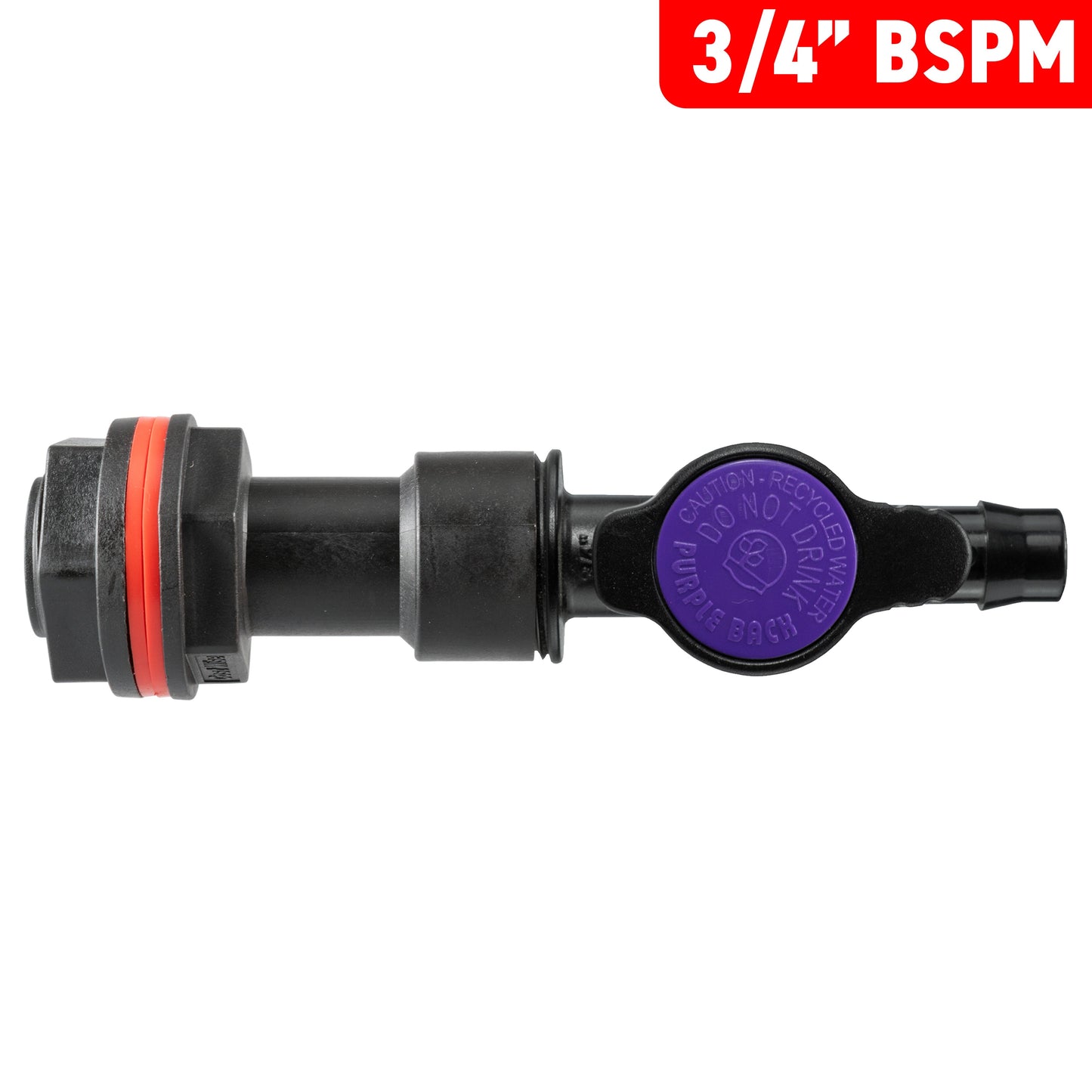 AP Supplies Water Butt Extension Kit 3/4" with 13mm Barb Irrigation Valve and Drill Bit