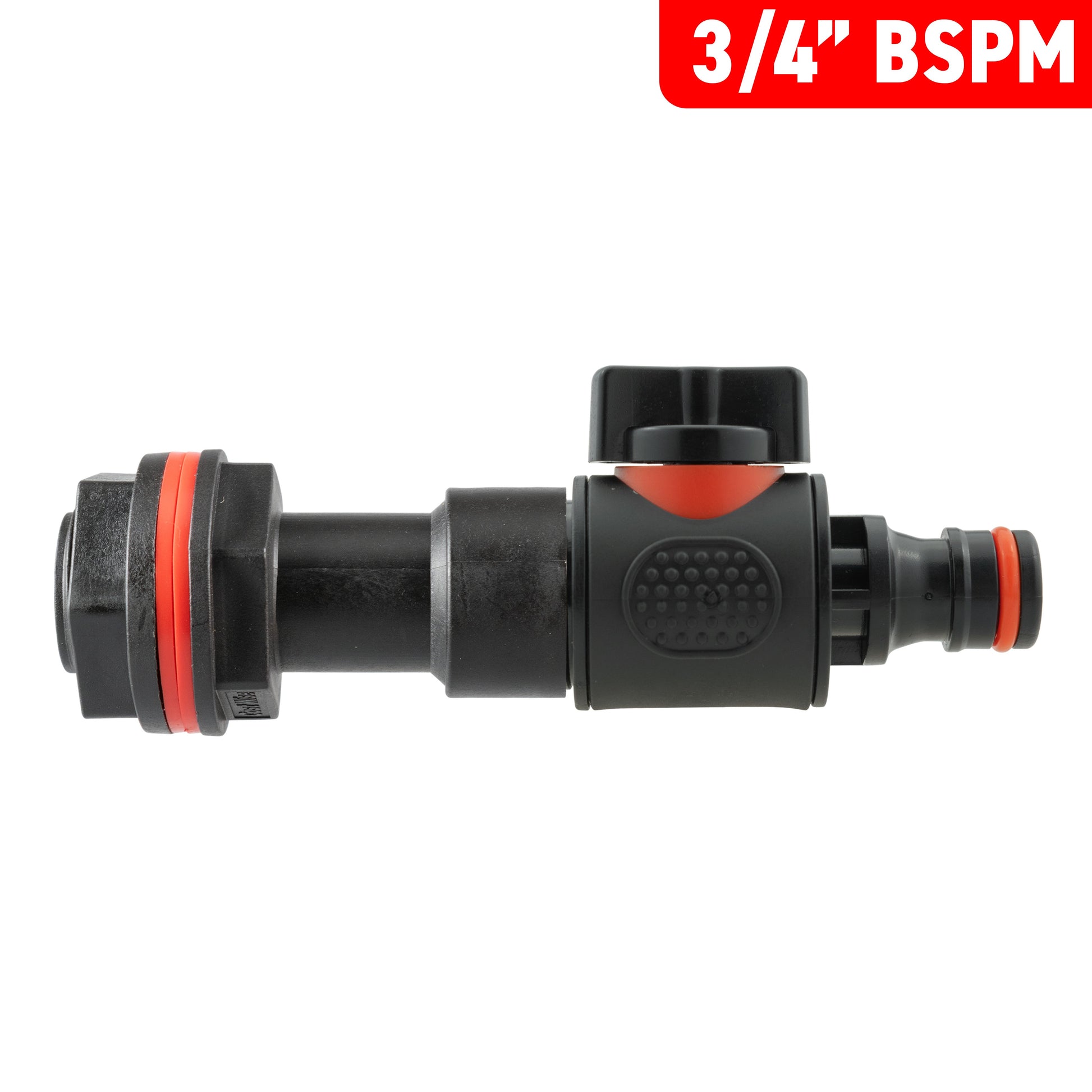 AP Supplies Water Butt Extension Kit 3/4" with Quick Connect Valve and Drill Bit