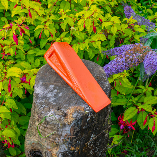 2kg Heavy Duty Log Splitter Twist Red DIY Workshop Accessory Home and Garden Use