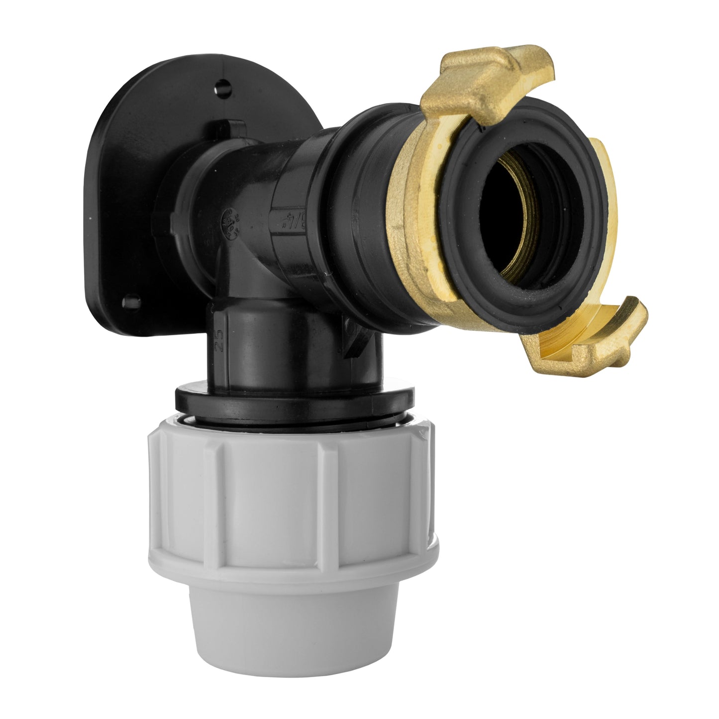 AP Supplies Wall Flange Kit 32mm MDPE + ¾” BSP Geka