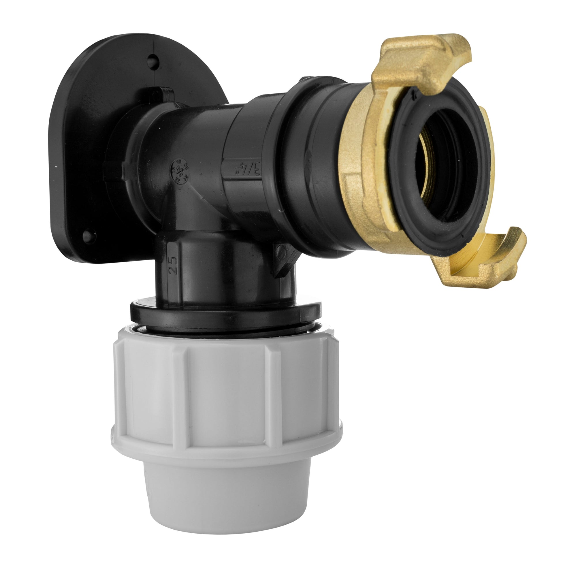 AP Supplies Wall Flange Kit 32mm MDPE + ¾” BSP Geka