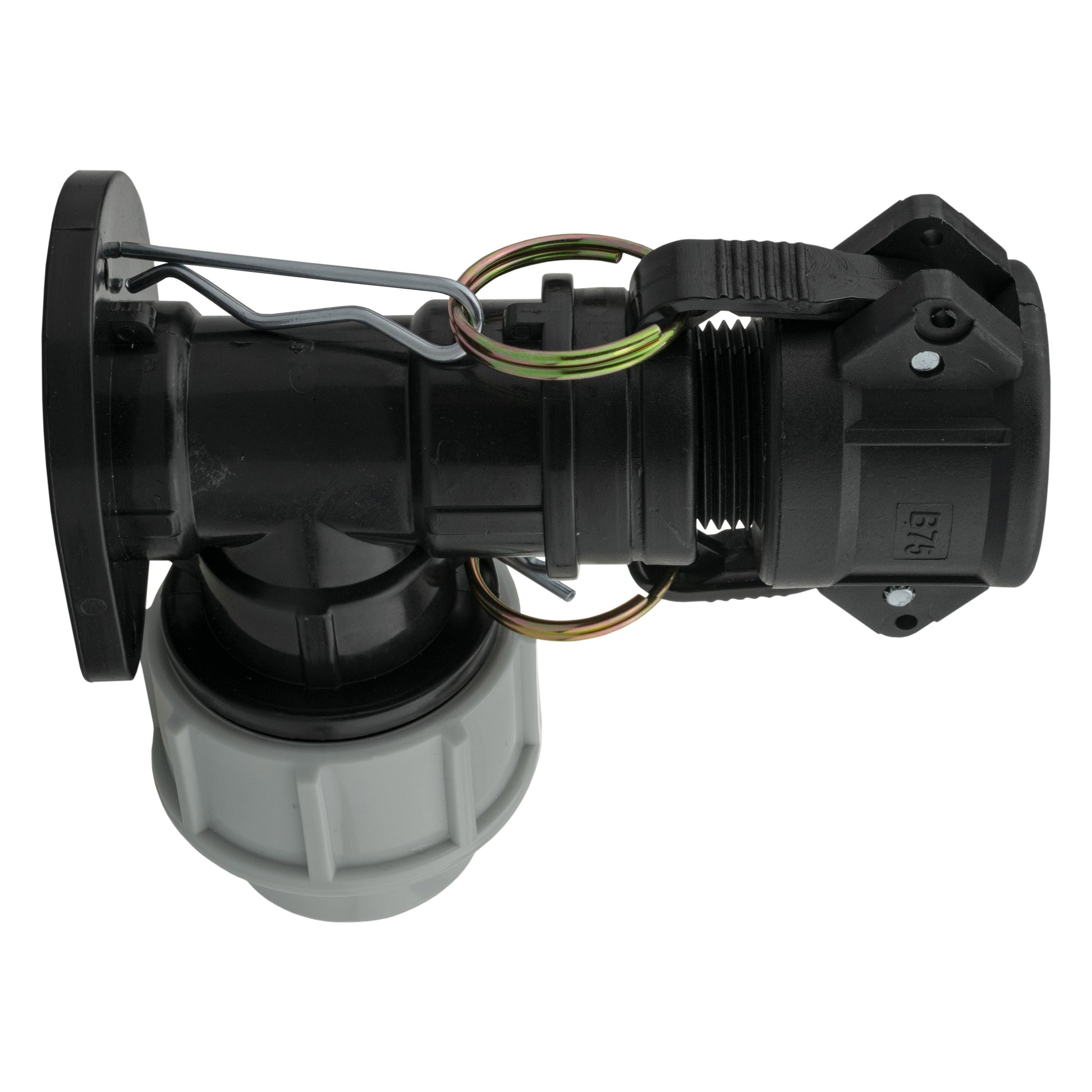AP Supplies Wall Flange Kit 32mm MDPE + 3/4" Camlock Type B