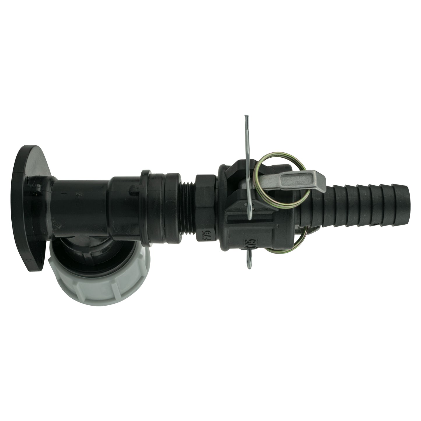 AP Supplies Wall Flange Kit 32mm MDPE + 3/4" Camlock Type F+C