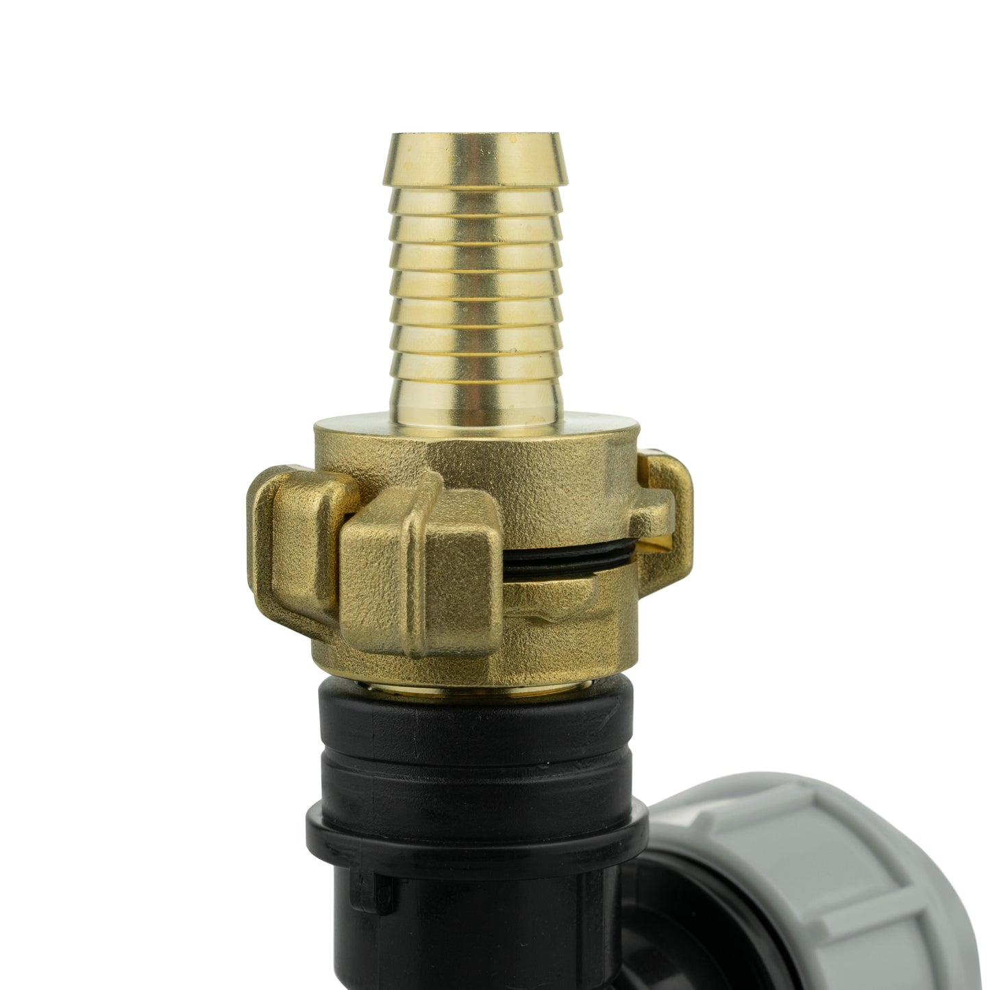AP Supplies Wall Flange Kit 32mm MDPE + 19mm Barbed Geka Set