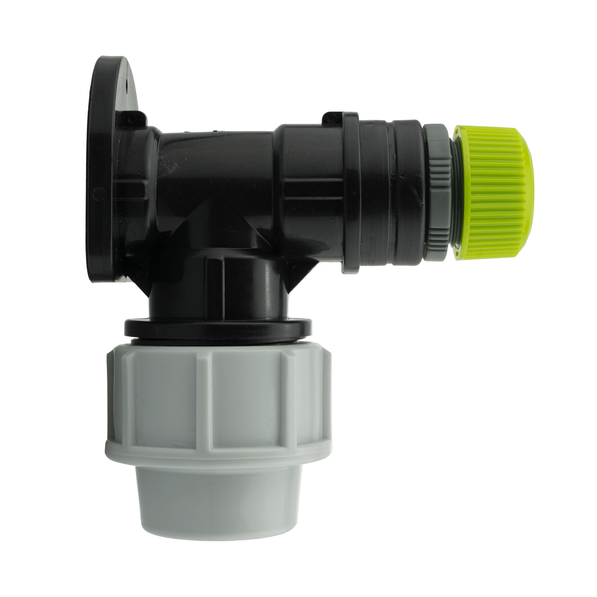 AP Supplies Wall Flange Kit 32mm MDPE + Direct Hose Connector