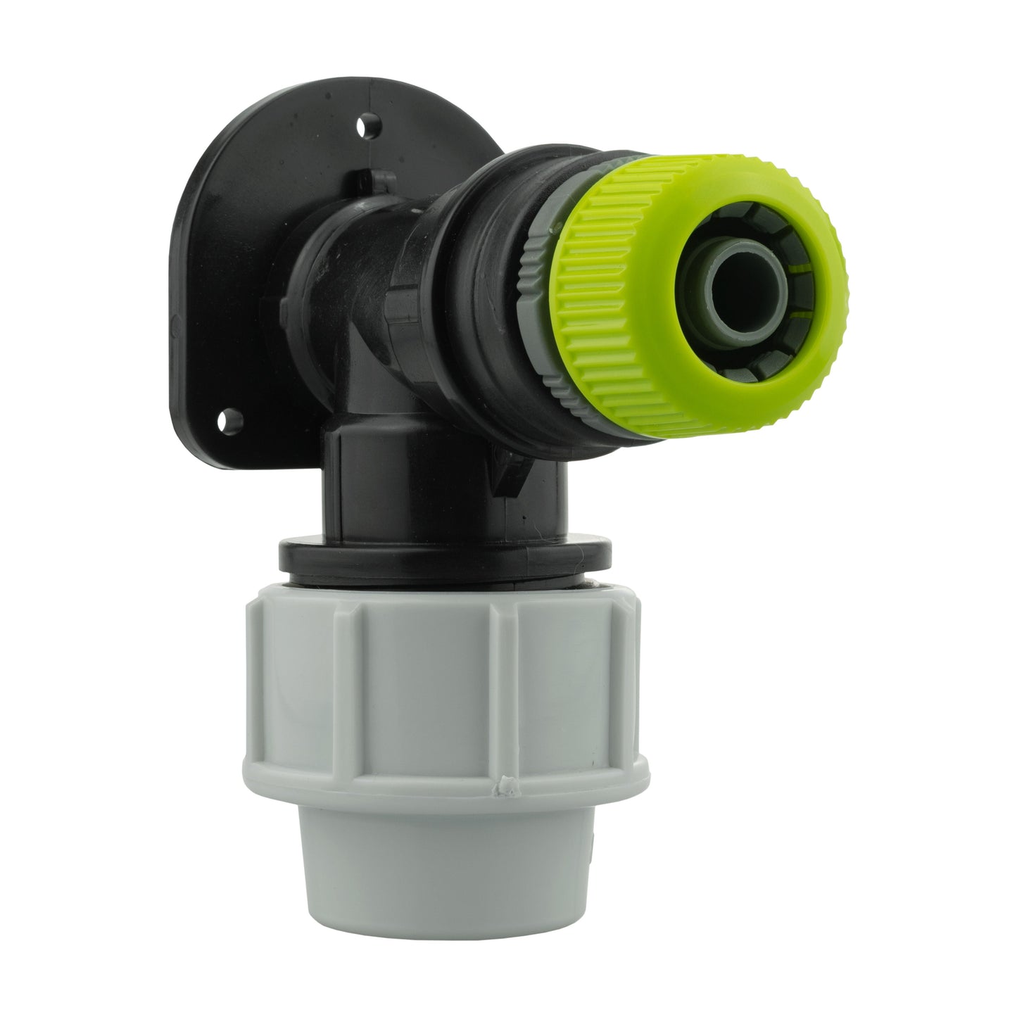 AP Supplies Wall Flange Kit 32mm MDPE + Direct Hose Connector