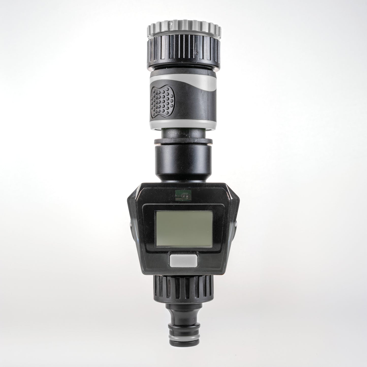 Water Flow Meter Gray Drip Irrigation Fitting Garden Irrigation Kit
