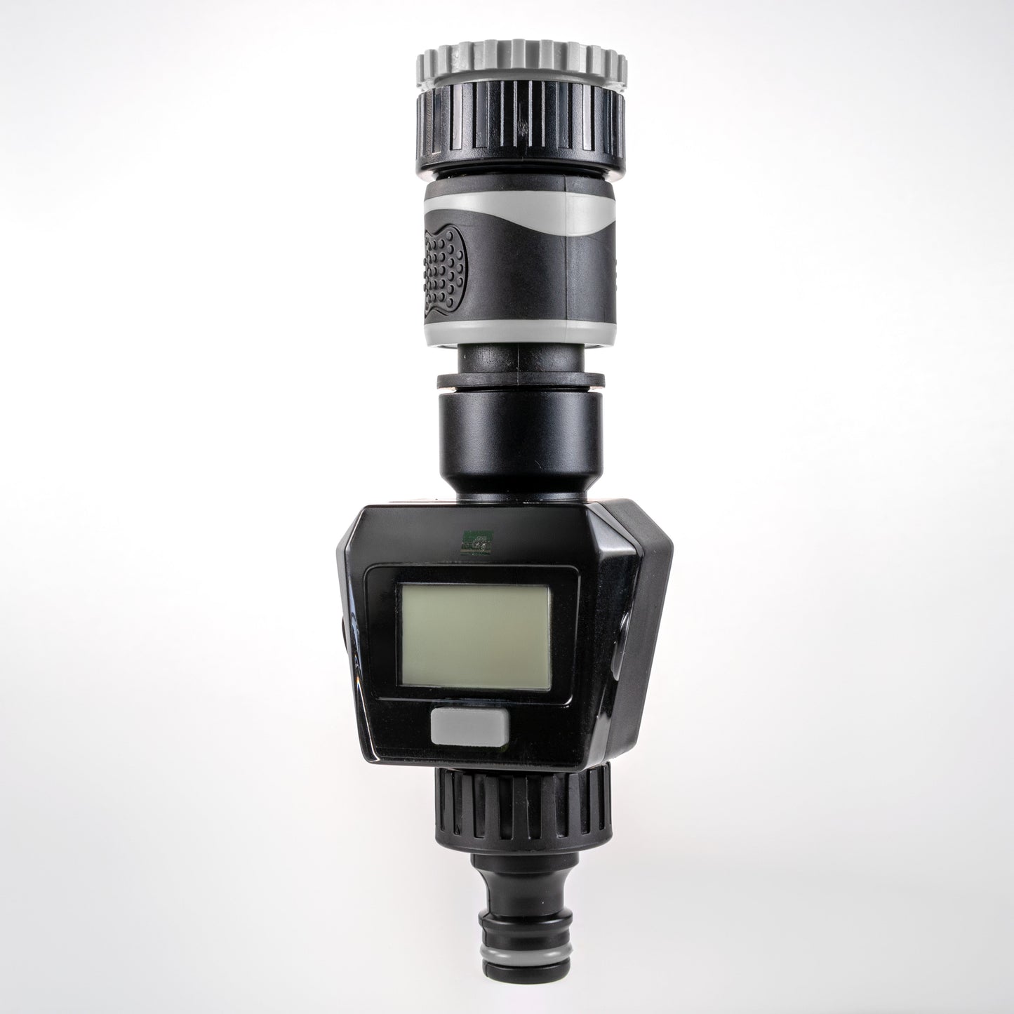 Water Flow Meter Gray Drip Irrigation Fitting Garden Irrigation Kit