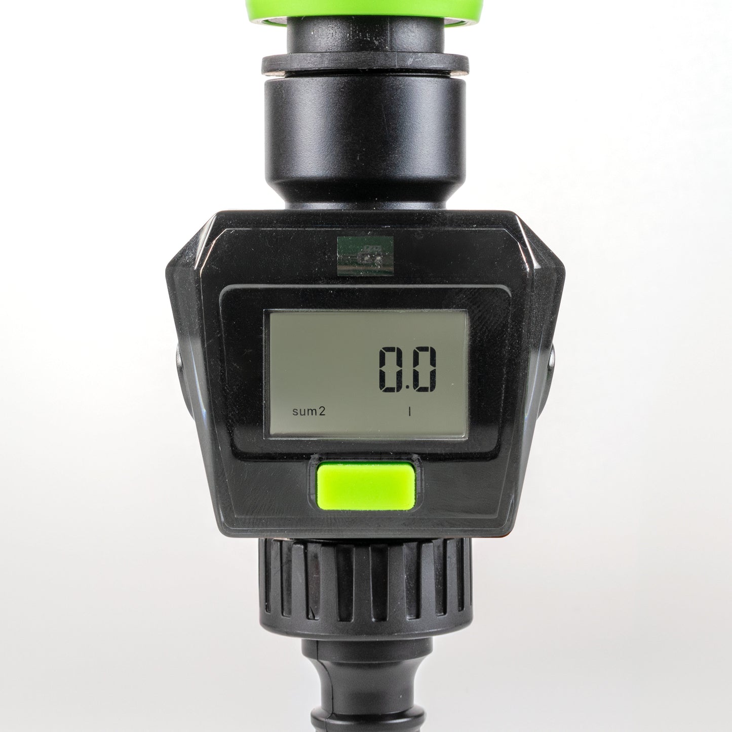 Water Flow Meter Green Drip Irrigation Fitting Garden Irrigation Kit