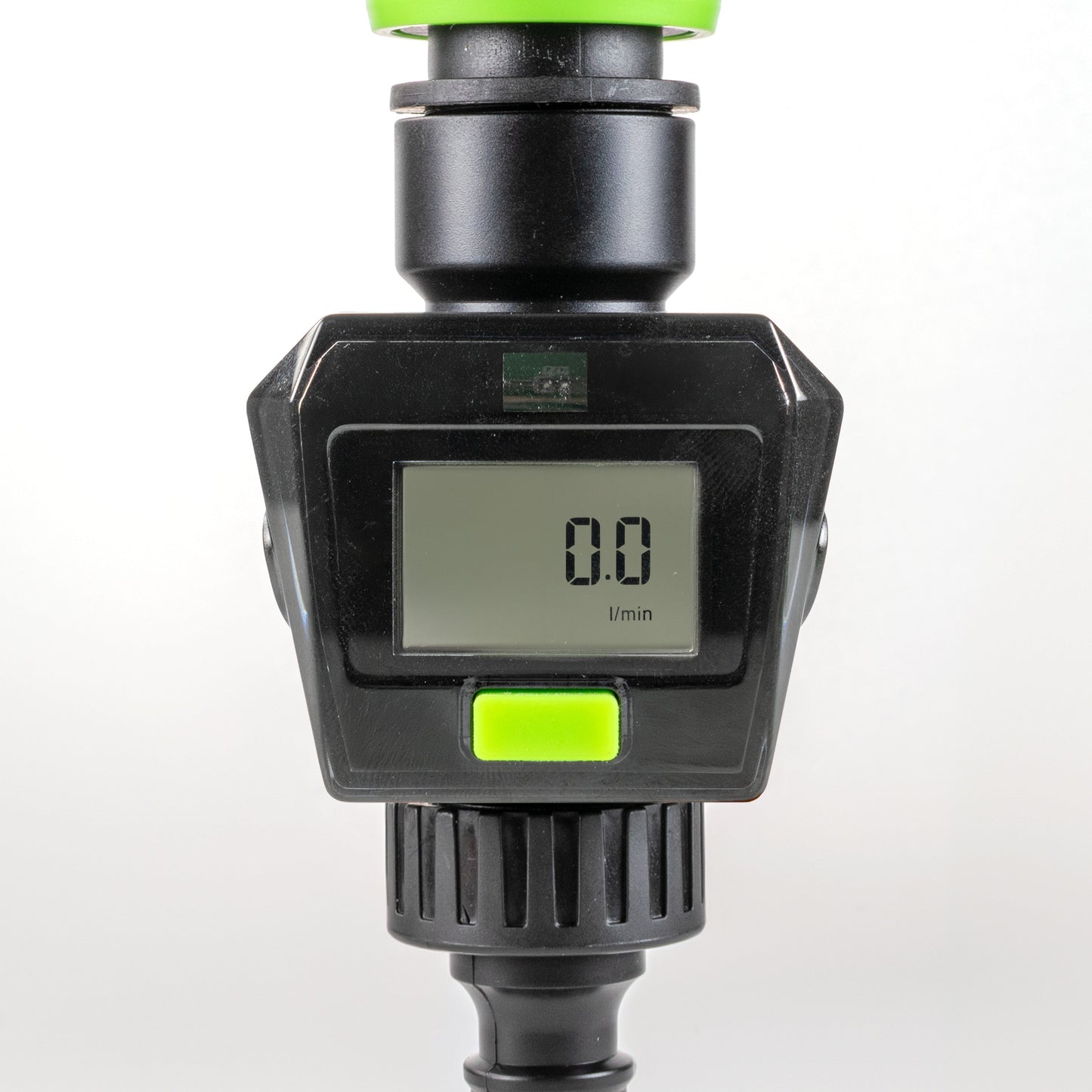 Water Flow Meter Green Drip Irrigation Fitting Garden Irrigation Kit
