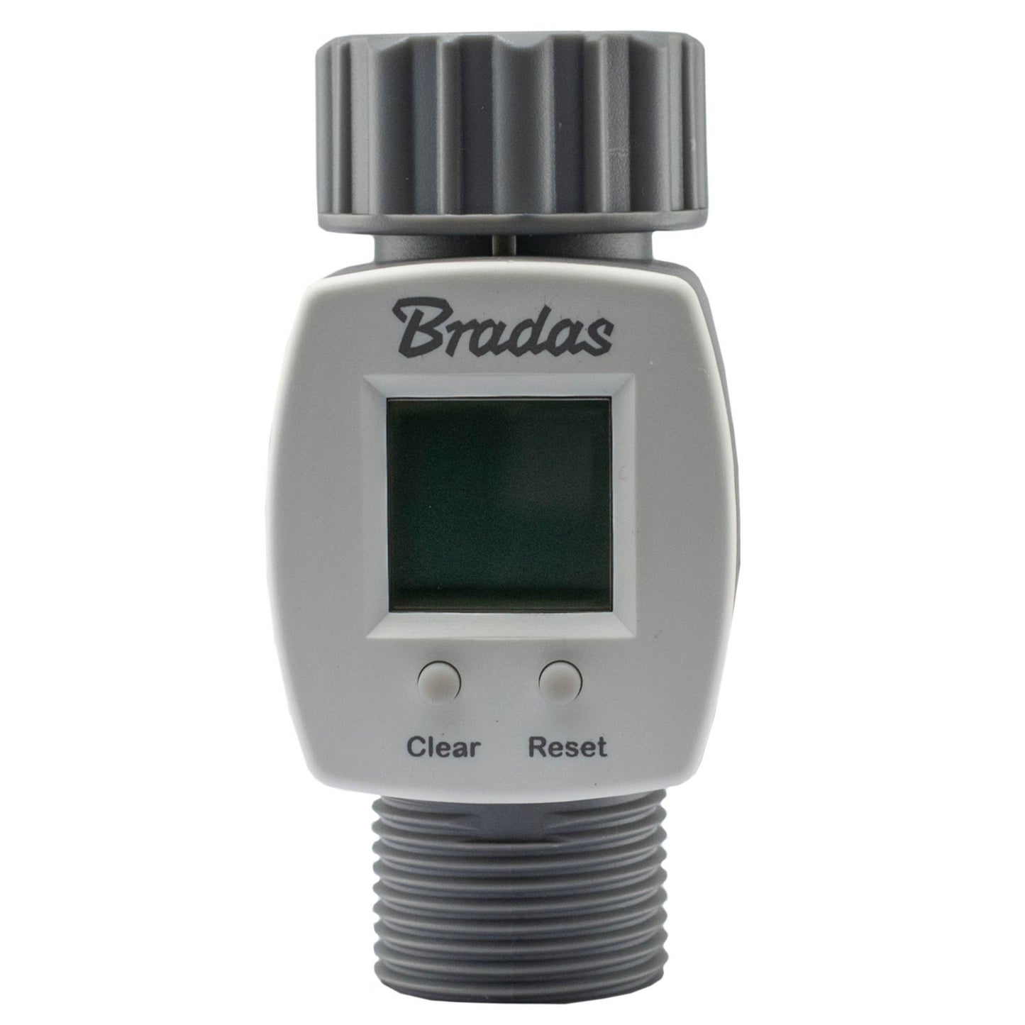 Water Flow Meter 3/4in BSPM-F Drip Irrigation Fitting DIY Workshop Accessory