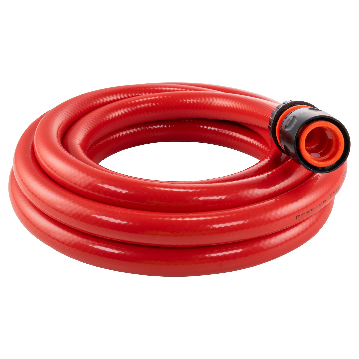 AP Supplies Water Hose Red Set 12.5mm Pipe (Black Connectors) - 4m + 2 connectors