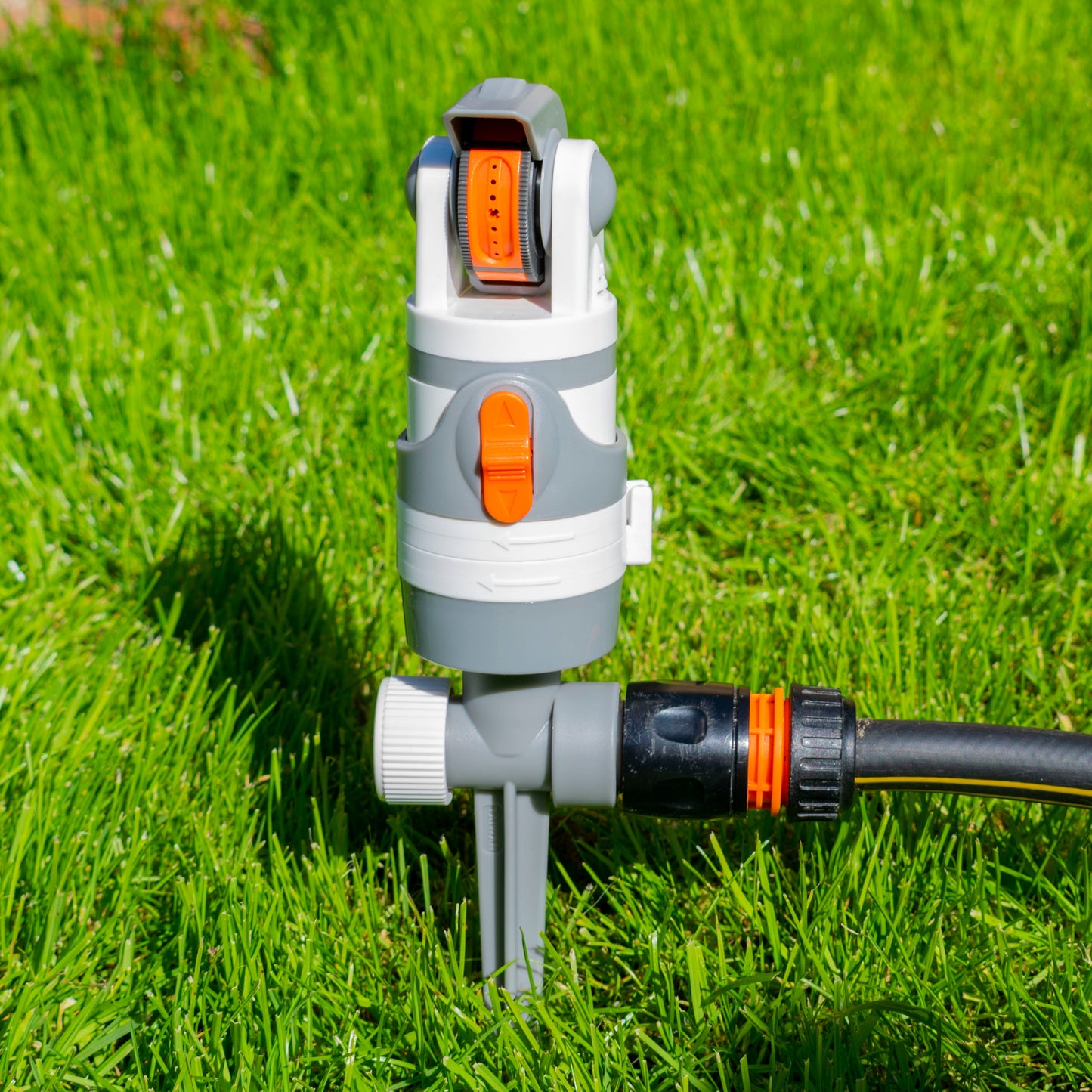 4 - Pattern Gear Drive Sprinkler White Line Outdoor Watering Kit Garden Watering
