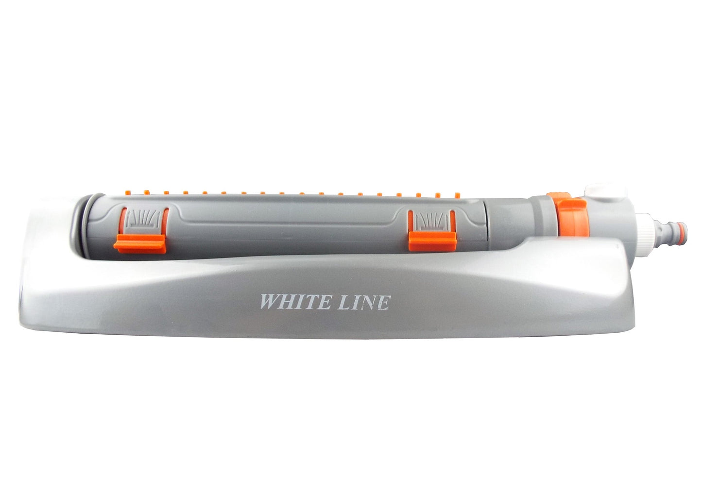 Metal Variable-Width Oscillating Sprinkler White Line for DIY Workshop Accessory