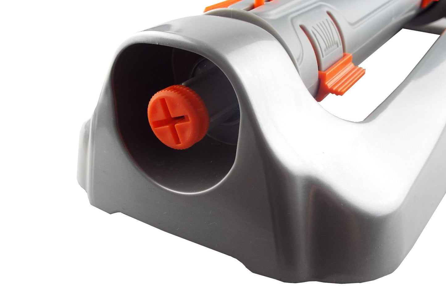Metal Variable-Width Oscillating Sprinkler White Line for DIY Workshop Accessory
