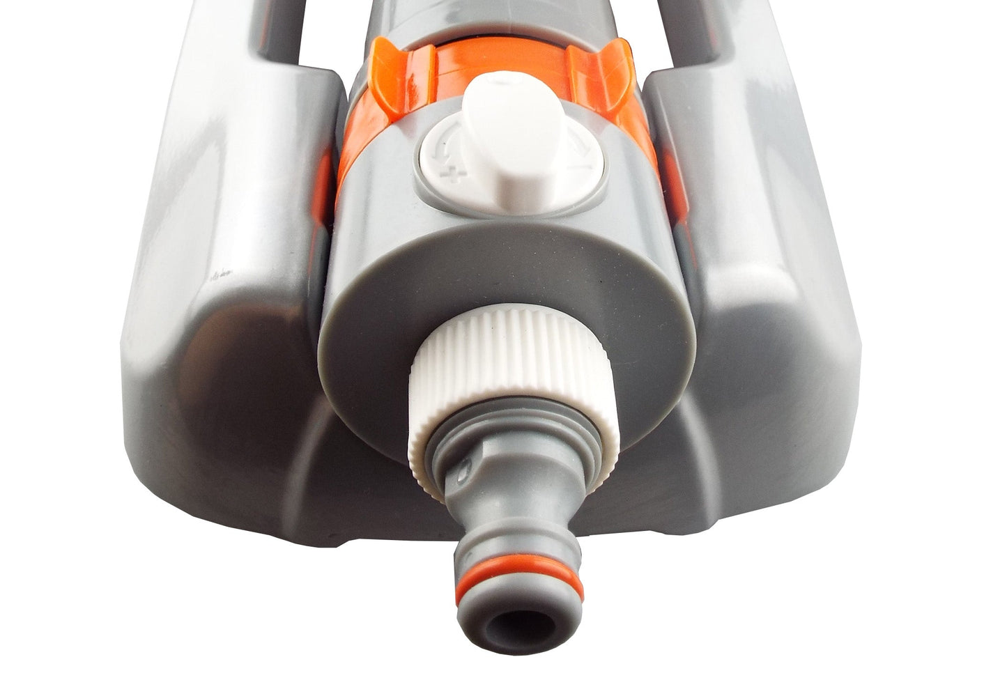 Metal Variable-Width Oscillating Sprinkler White Line for DIY Workshop Accessory