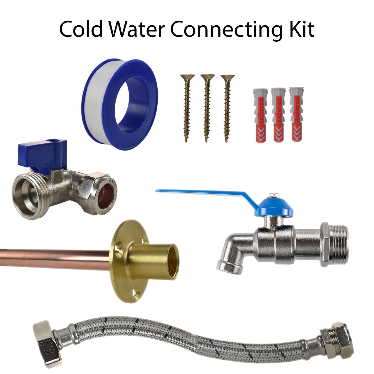 AP Supplies Simple Lever Tap STANDARD Connection Kit