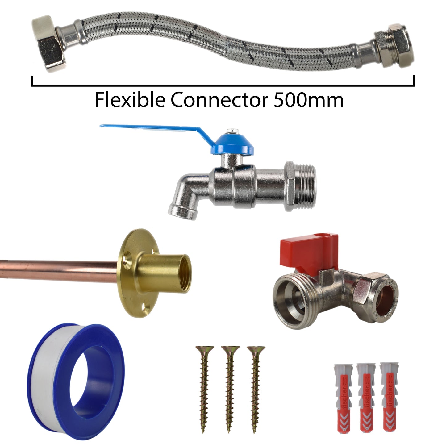 AP Supplies Simple Lever Tap STANDARD Connection Kit