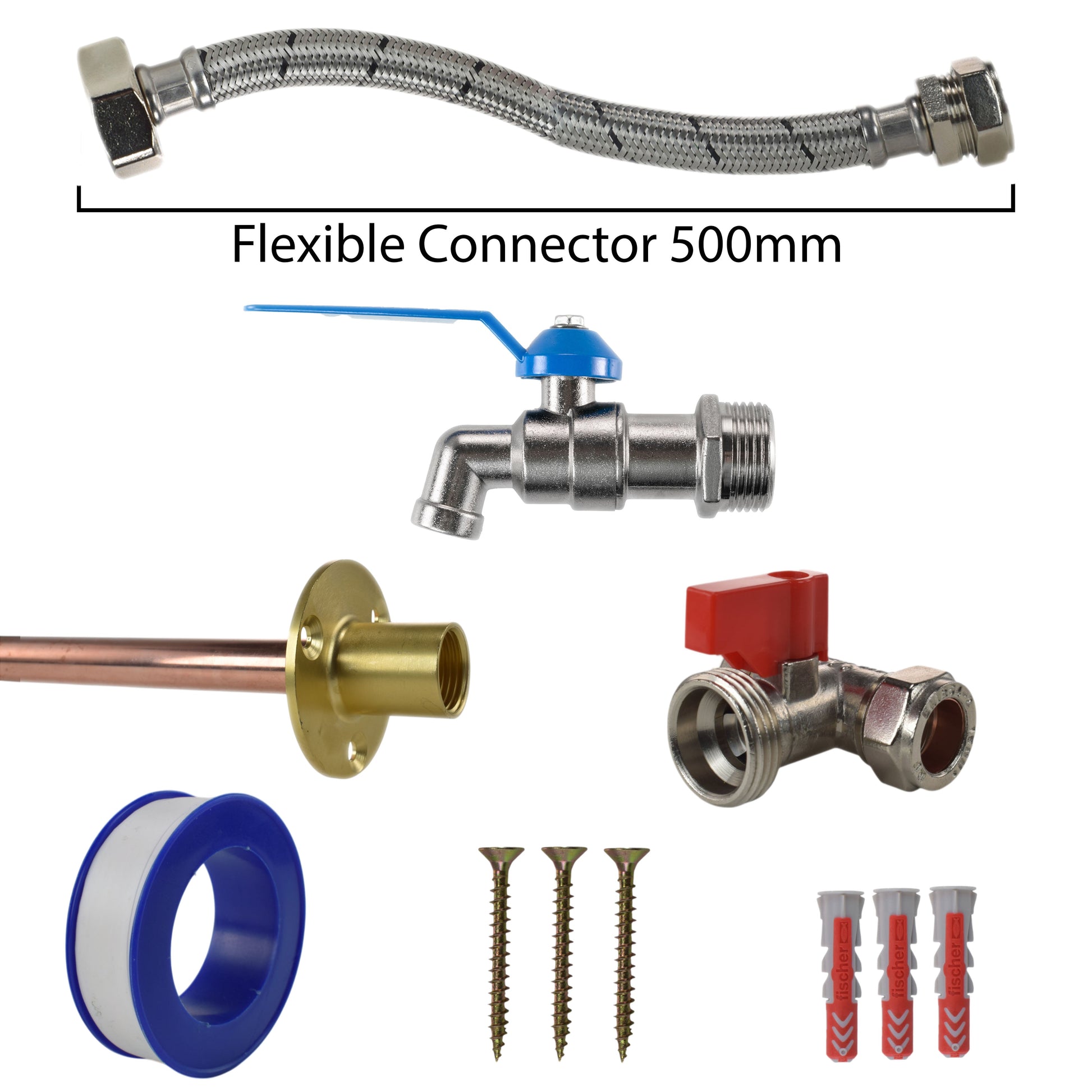 AP Supplies Simple Lever Tap STANDARD Connection Kit