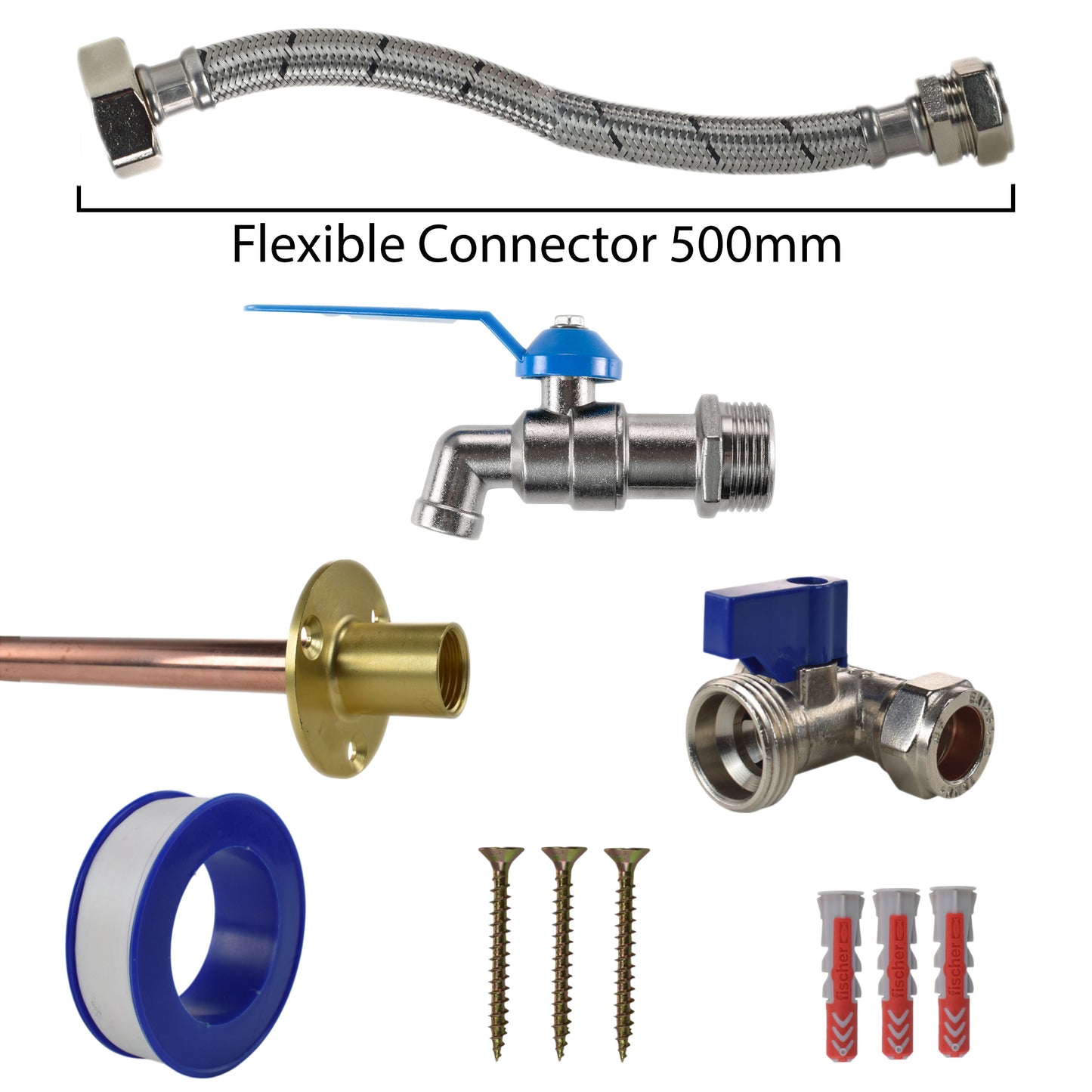 AP Supplies Simple Lever Tap STANDARD Connection Kit