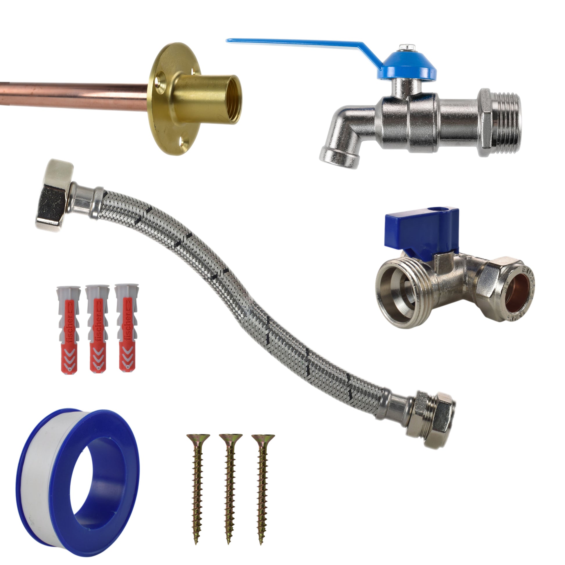 AP Supplies Simple Lever Tap STANDARD Connection Kit