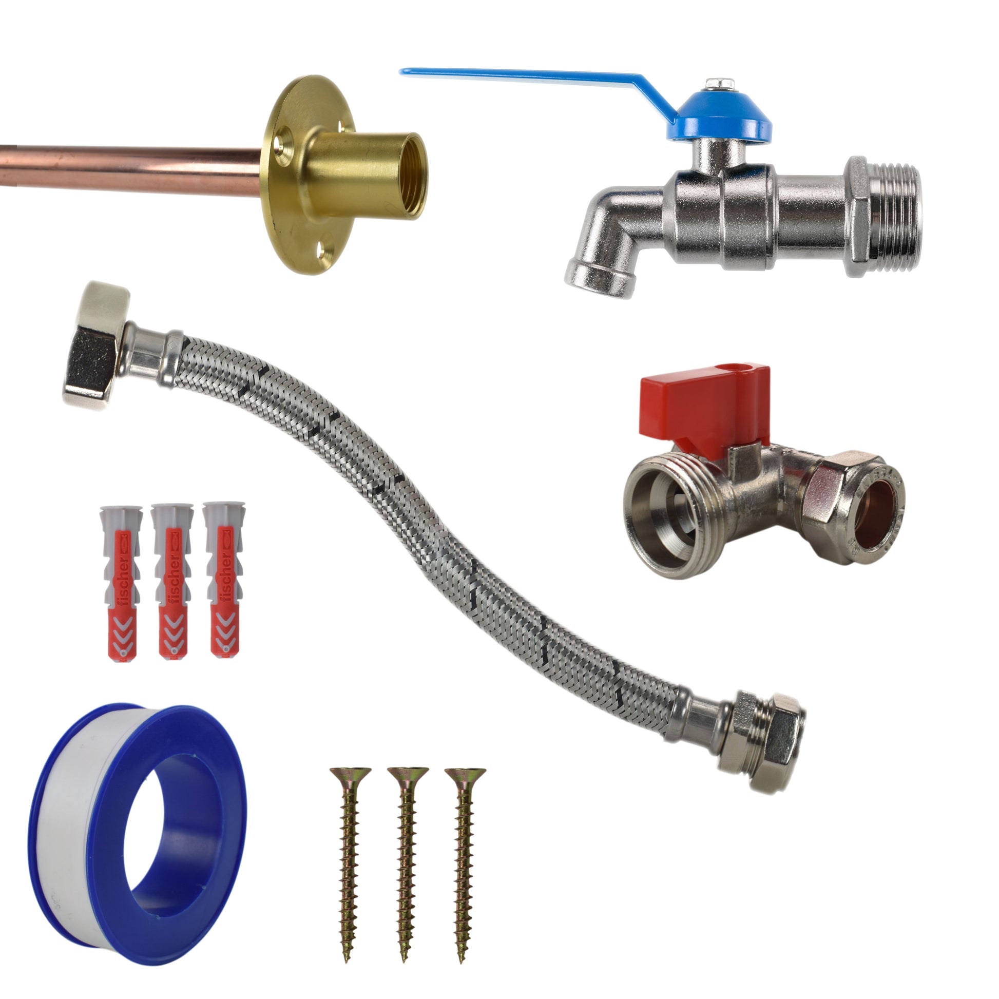 AP Supplies Simple Lever Tap STANDARD Connection Kit