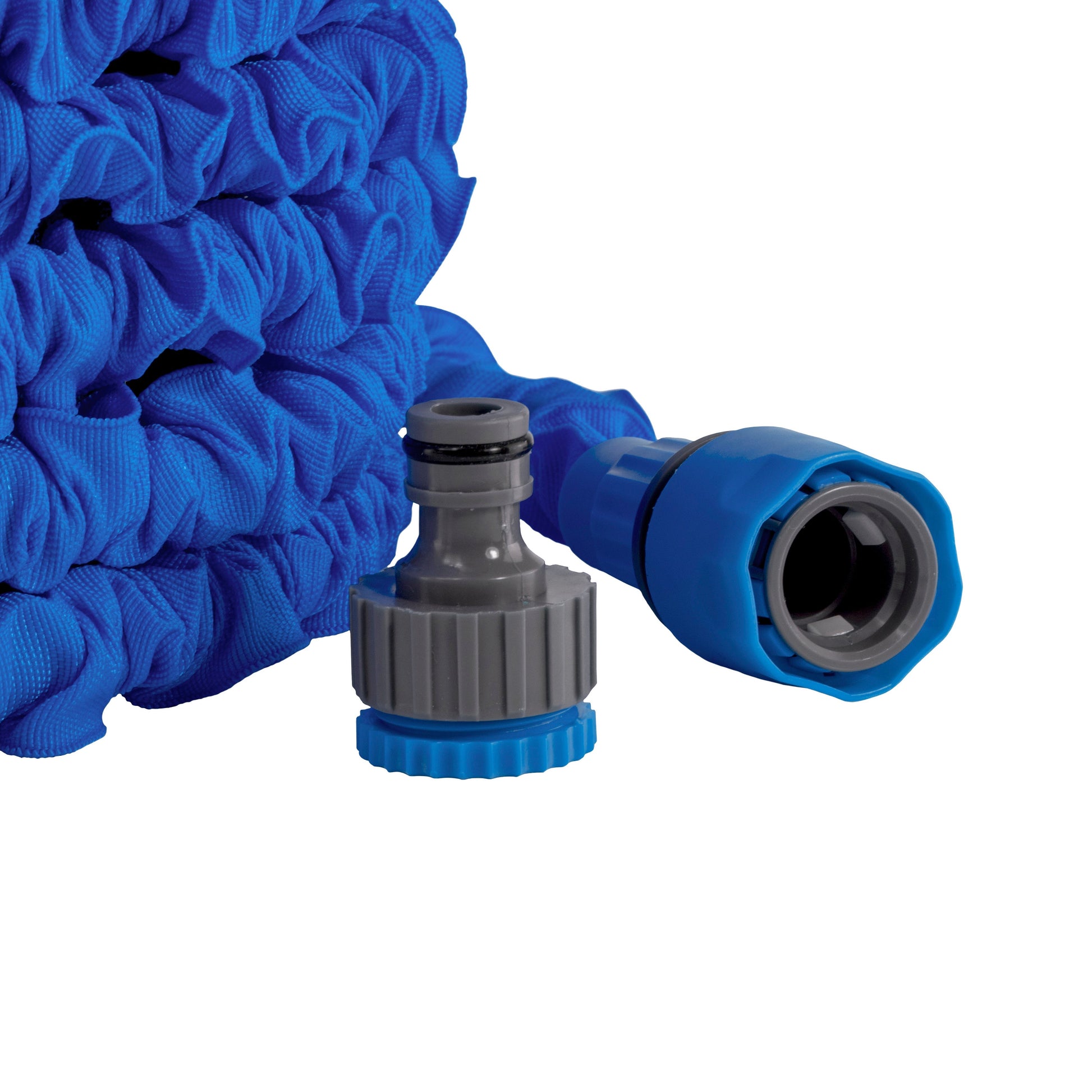 AP Supplies Dog Shower Cold Water Expanding 5m-15m Blue