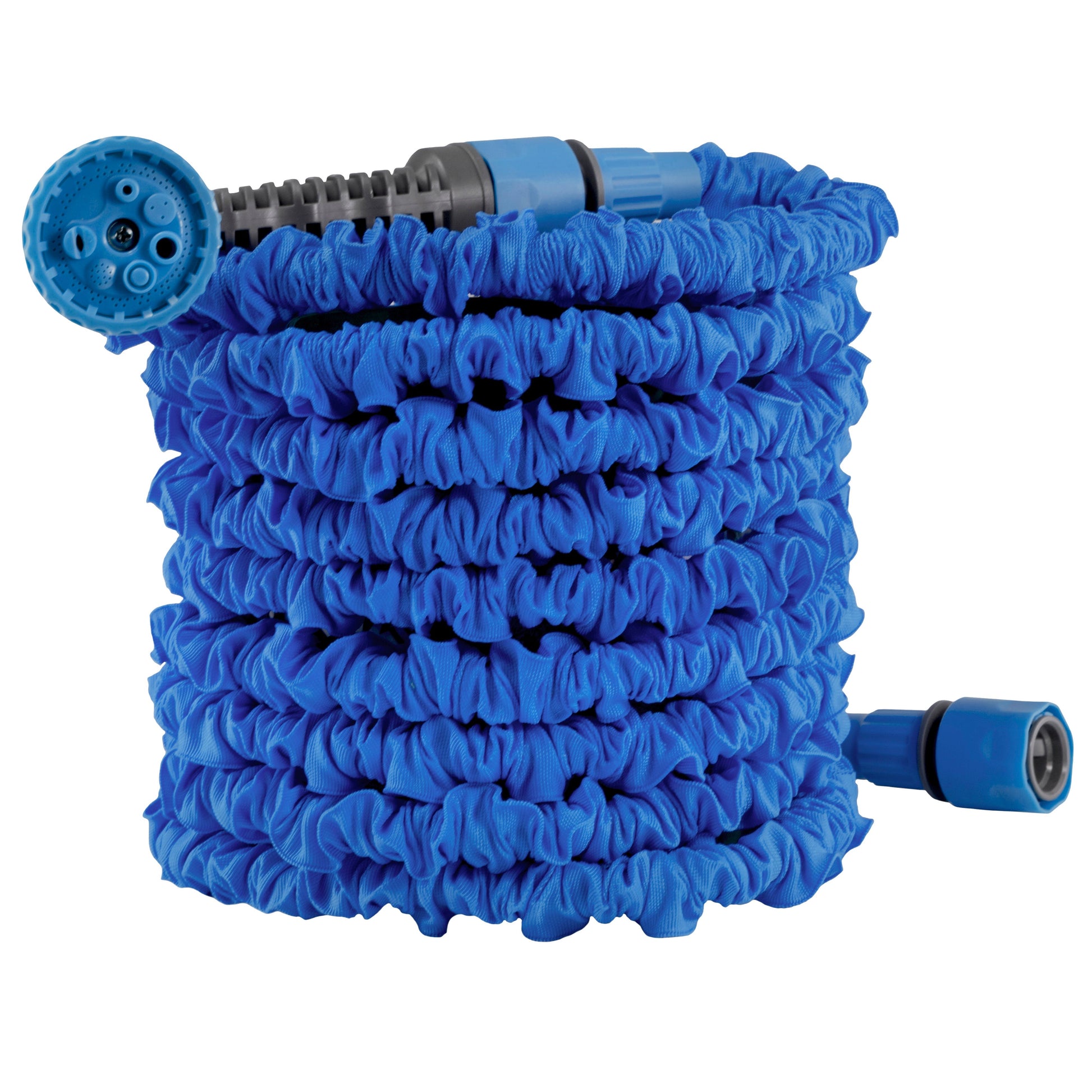 AP Supplies Dog Shower Mix Hot/Cold Water Expanding 5m-15m Blue