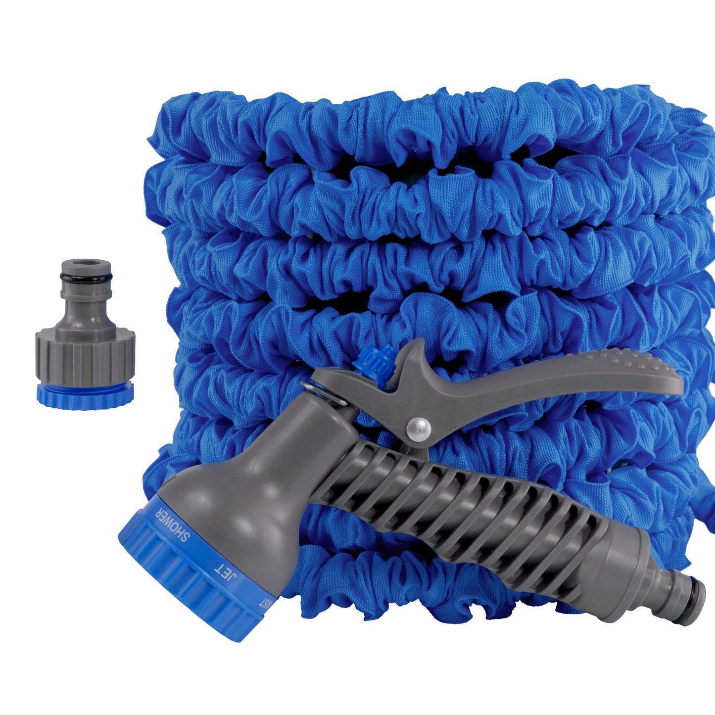 Expanding Trick Hose 10m - 30m Blue Outdoor Watering Kit Outdoor Hose Accessory