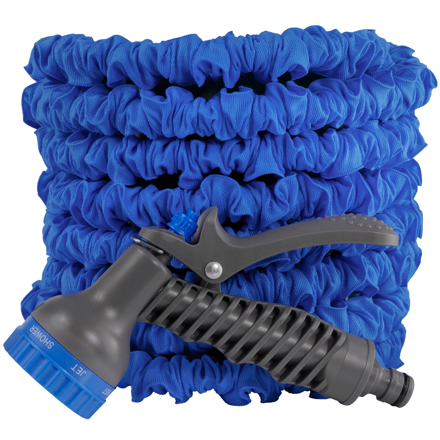 AP Supplies Dog Shower Cold Water Expanding 5m-15m Blue