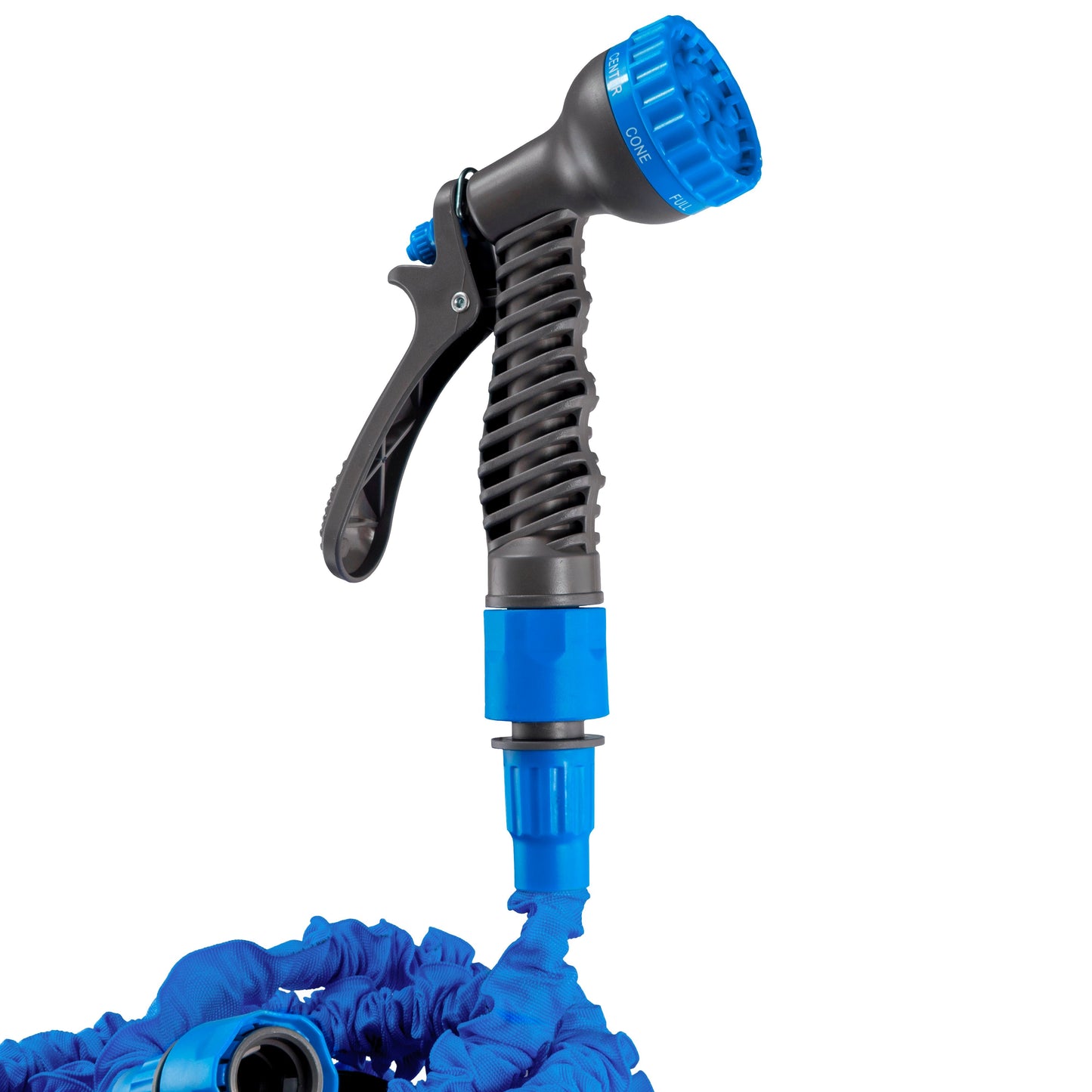 AP Supplies Dog Shower Cold Water Expanding 5m-15m Blue
