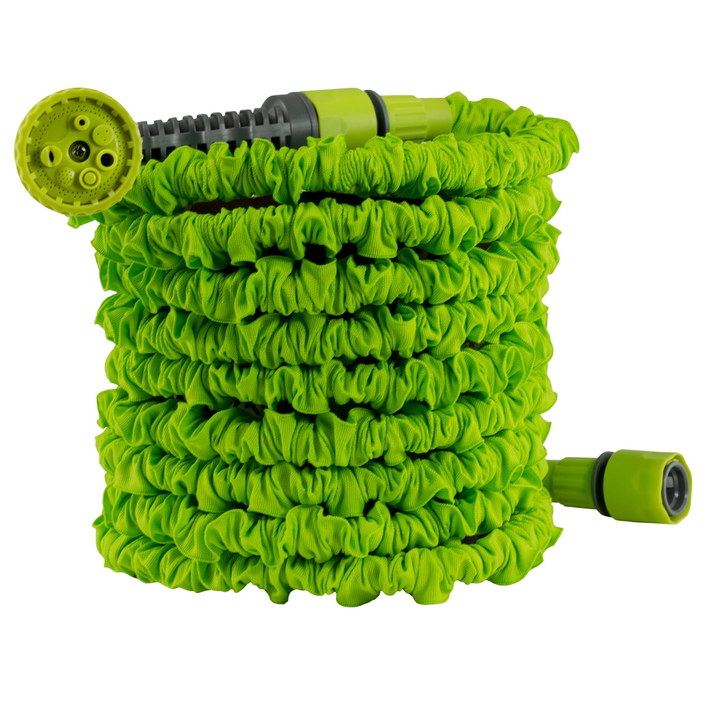Expanding Trick Hose 15m - 45m Lime Outdoor Watering Kit Outdoor Hose Accessory