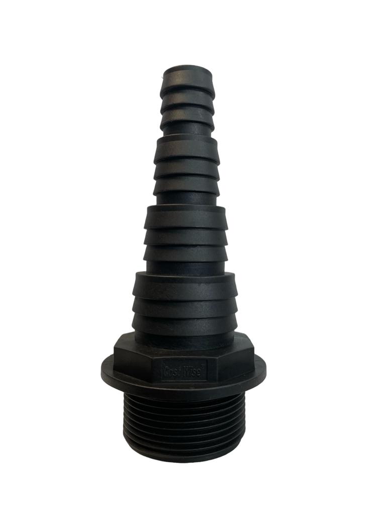 Pond Connector 1.5in BSPM - 20/25/32/40mm Outdoor Watering Kit Hose Pipe Fitting