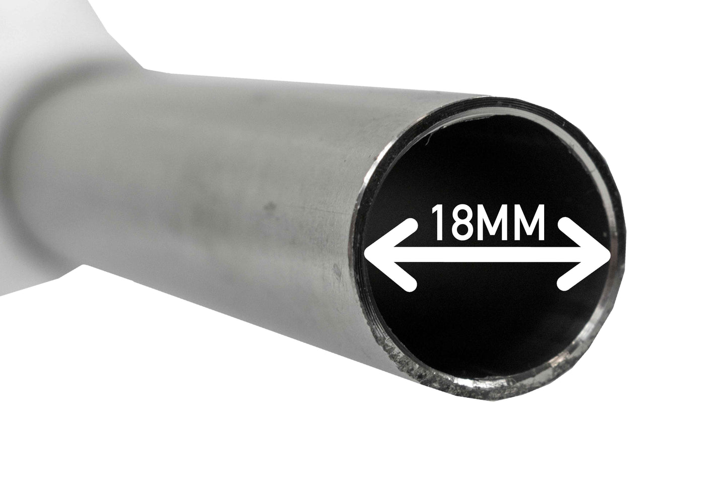 Fuel Gun White 1in Barb Inlet - Metal Outlet Barb Connector Car Winter Essential
