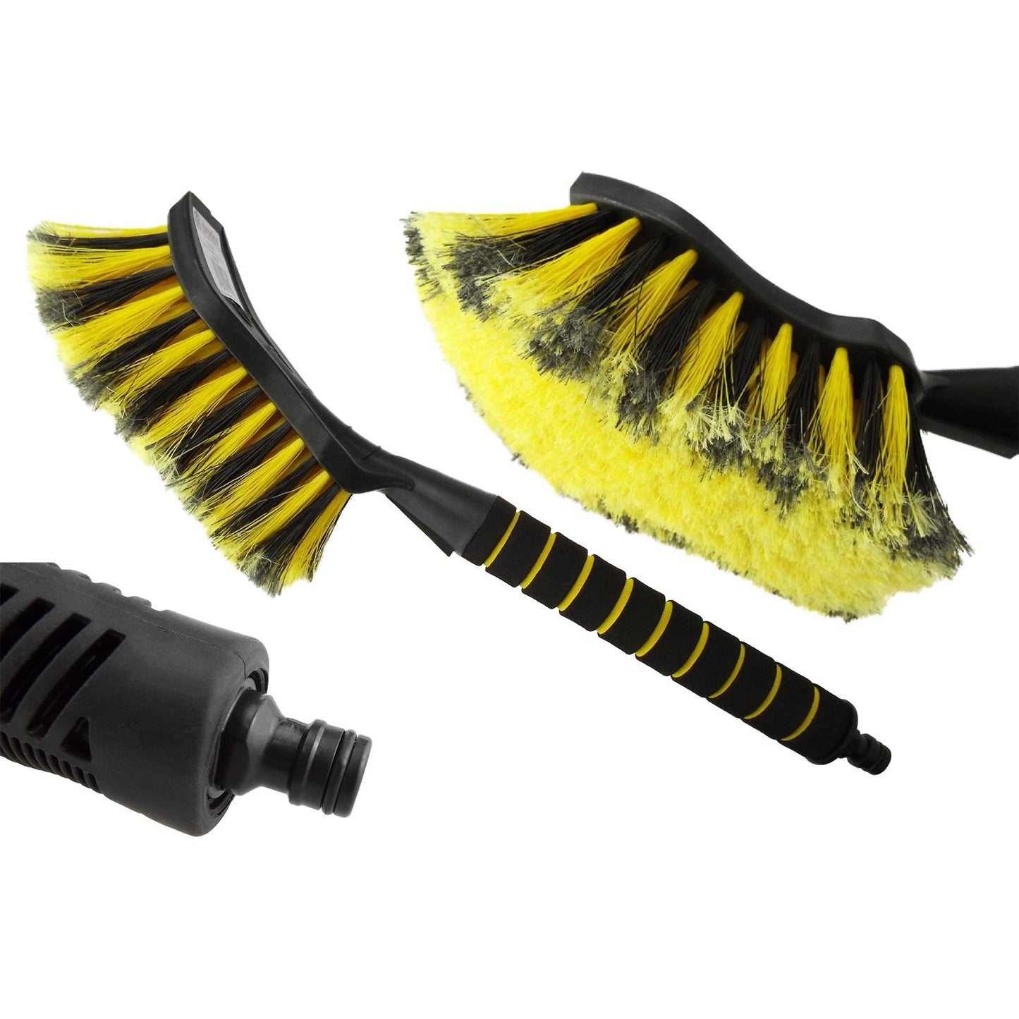 Yellow Car Cleaning Brush DIY Workshop Accessory Car Winter Essential