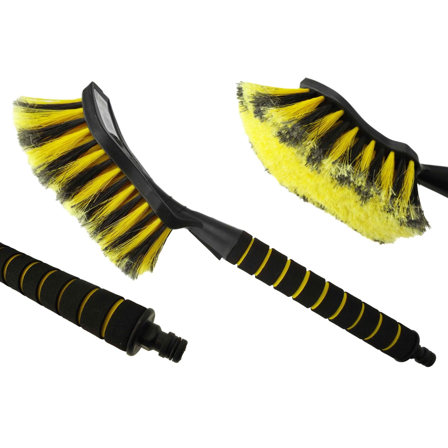 Yellow Car Cleaning Brush DIY Workshop Accessory Car Winter Essential