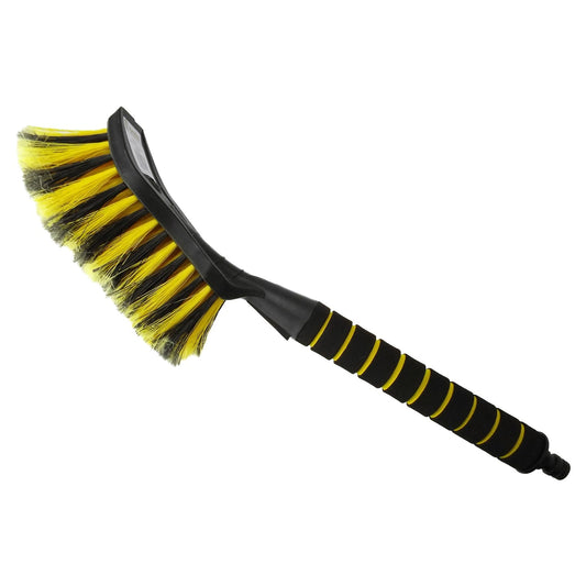 Yellow Car Cleaning Brush DIY Workshop Accessory Car Winter Essential