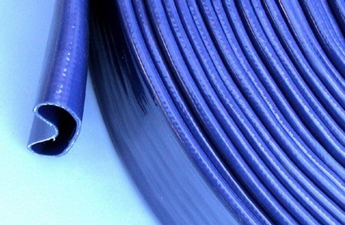 Lay Flat 1.25in / 32mm Water Discharge Aqua Hose Pipe Pump Irrigation PVC 2-6 BA