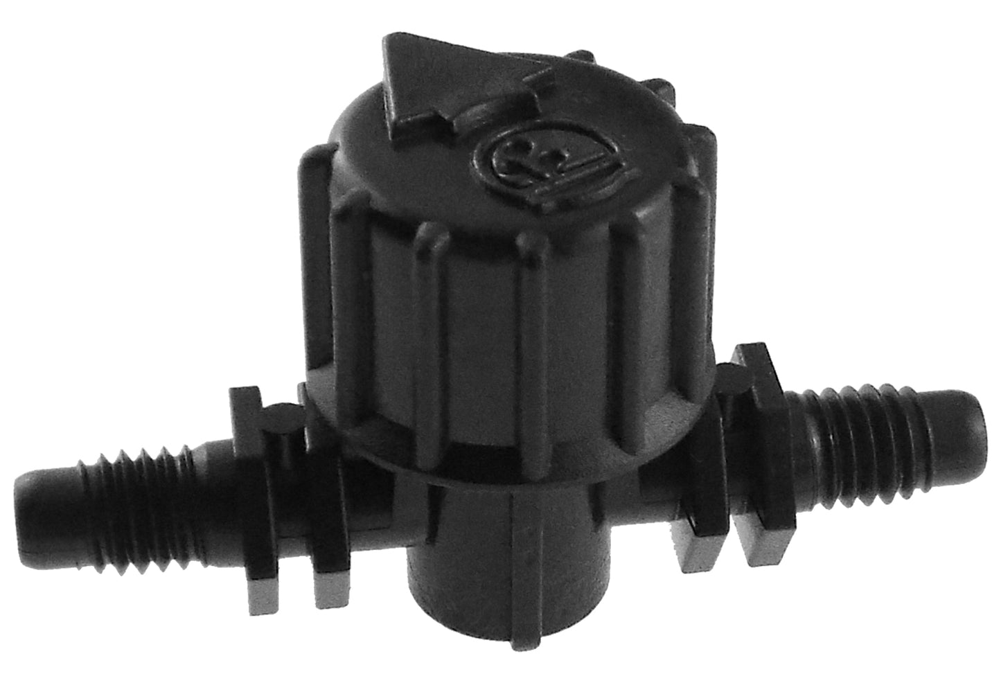 Antelco Vari-Flow Valve, 10-32 UNF Thread 4mm Water Connector Water Flow Control