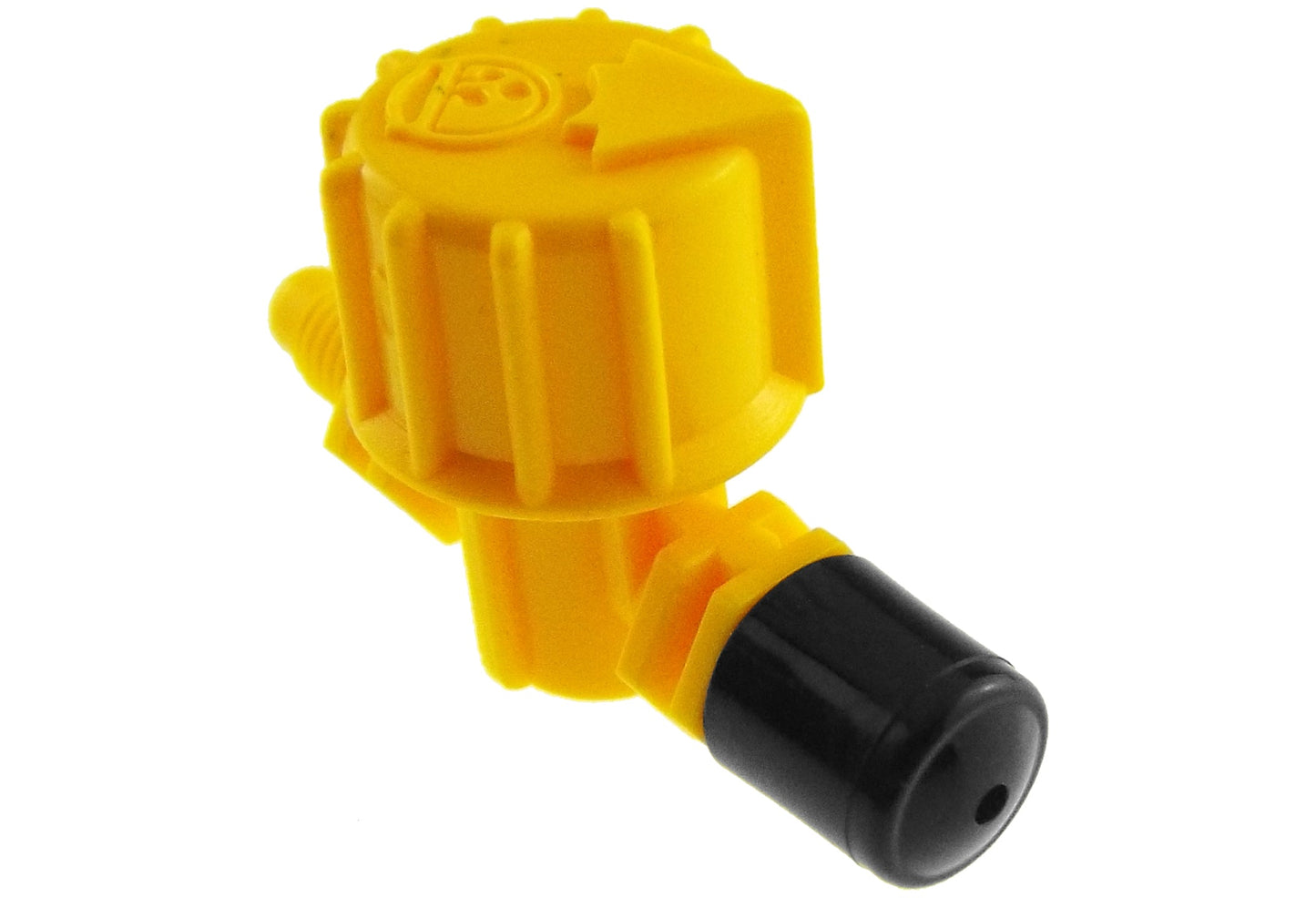 Antelco Vari-Mist Sprayer Black Cap Yellow Base Lawn Sprinkler Hose Pipe Fitting