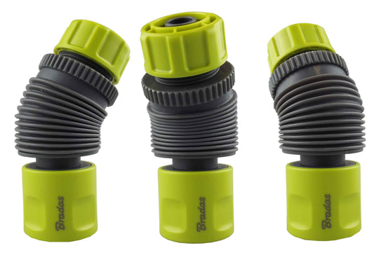 Flexi Hose Connector 1/2in Lime Drip Irrigation Fitting Pipe and Water Fitting