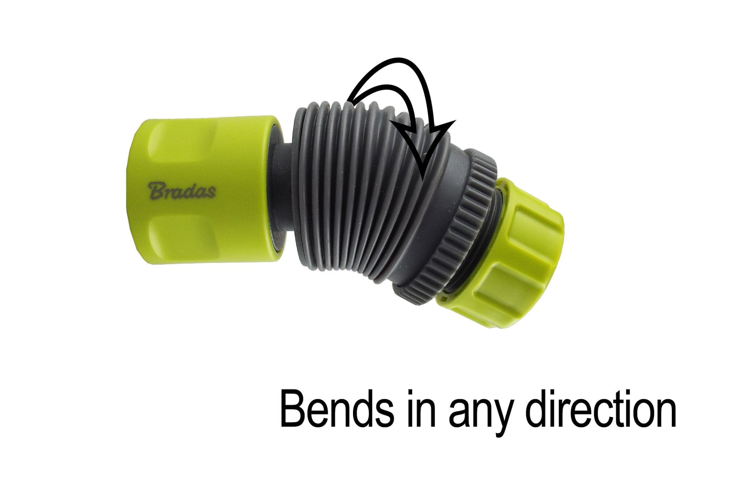 Flexi Hose Connector 1/2in Lime Drip Irrigation Fitting Pipe and Water Fitting